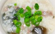 Century egg and Lean Pork Congee