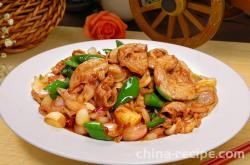 The recipe for spicy fried large intestine