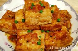 The recipe for pot collapsed tofu