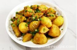 The recipe for frying cumin potatoes