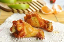 The recipe for Orleans chicken wing roots