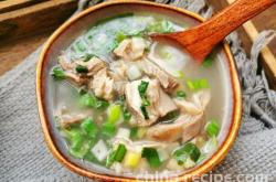 The recipe for clear soup lamb