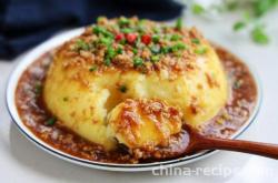 The recipe for minced meat and mashed potatoes