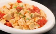 The recipe for tomato stewed tofu