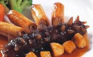 The recipe for braising sea cucumber with scallions