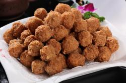 Deep-fried meat balls