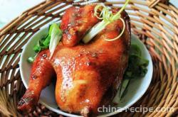 The recipe for ginger onion soy sauce chicken