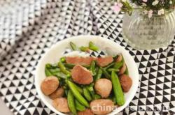 Method of Fried Beef Balls with Sweet Beans