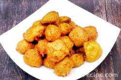 The recipe for golden radish balls