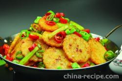 The recipe for dry pot potatoes