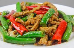 The recipe for Hangzhou pepper beef fillet