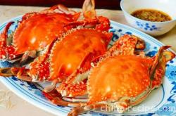 The recipe for steamed crabs