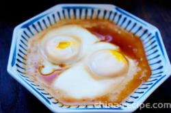 The recipe for steamed poached eggs