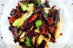 How to make stir fried beef jerky