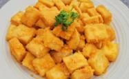 The recipe for egg yolk tofu