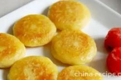 The recipe for sweet potato glutinous rice cake