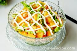 Recipe for Shrimp Mango Vegetable Salad