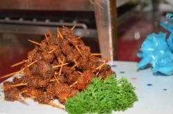 The recipe for cumin toothpicks and lamb meat