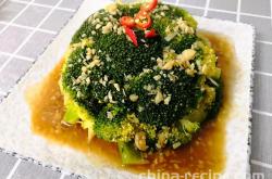 The recipe for braised broccoli with soy sauce