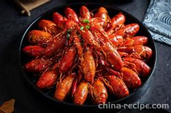 The recipe for sauce flavored spicy crayfish