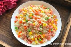 Practice of Colorful Fried Rice