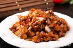 Recipe for sauce fried diced chicken