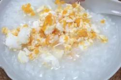 How to make salted egg Congee