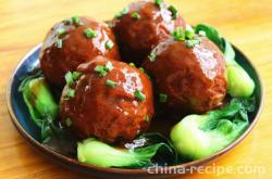 The recipe for Hebei Sweet and Sour Four Happiness Meatballs