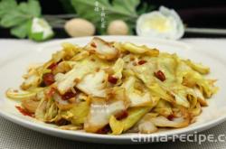 The recipe for spicy cabbage