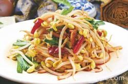 The recipe for spicy bean sprouts