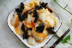 The recipe for Northeast specialty black and white dishes