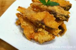 The recipe for crispy and spicy fried fish chunks