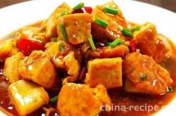 The recipe for soy sauce version braised tofu