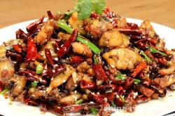 The recipe for home style spicy chicken