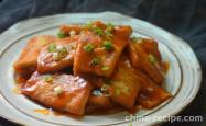 Recipe for Tofu with Tomato Sauce