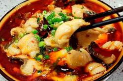 Hot and Spicy pickled Chinese cabbage Fish Hotpot