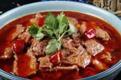 The recipe for boiled beef hotpot