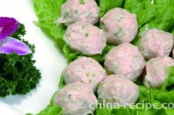 How to make pork balls