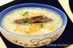 The practice of nutritious millet sea cucumber Congee