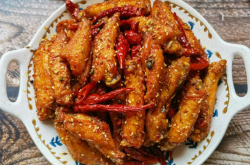 The recipe for spicy chicken wings