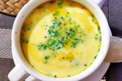 The recipe for broccoli and egg custard