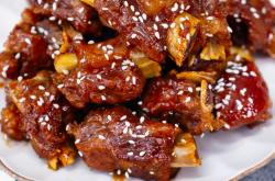 The recipe for cola pork ribs