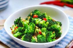 Recipe for Garlic Broccoli