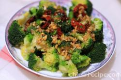 Method for making cold broccoli salad