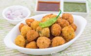 Dry fried bean curd meatballs