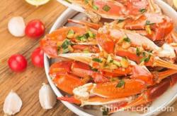 The recipe for delicious and sweet crab