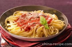 The recipe for authentic spaghetti sauce