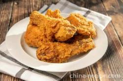 The method of frying chicken legs