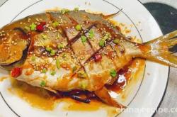 The method of braised Jinchang fish