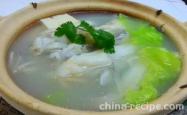 The recipe for Nine Belly Fish and Silk Melon Soup